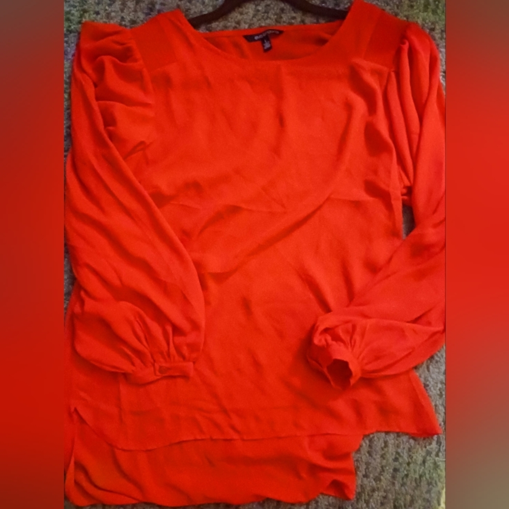 Eva Longoria top size L color orange